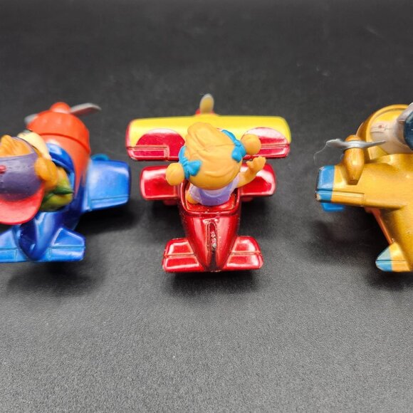 Vtg Set Of 4 Disney Talespin Airplane Toys McDonald’s Happy Meal 1990 Diecast - Picture 9 of 11
